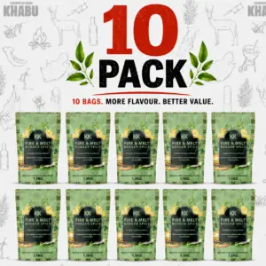 Kalahari Fire & Melt Burger Spice - 10 Pack Bundle