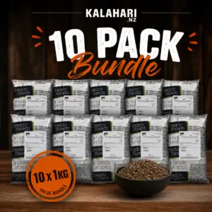 Freddy Hirsch Hunters Chilli Biltong 1kg - 10 Pack Bundle