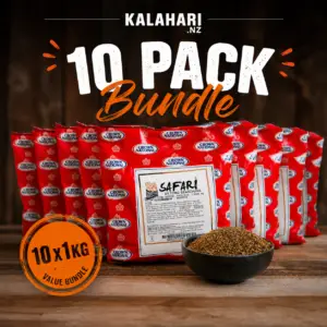 Crown Safari Biltong Seasoning 1kg, 10 Pack Bundle (10kg)