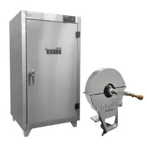 KK25 biltong chamber and Kalahari Khabu Heritage Biltong Slicer bundle